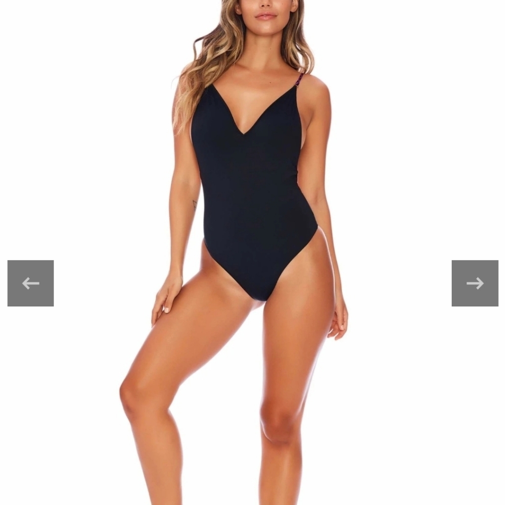 Salty Mermaid Brazenly Braided Onepiece XS…